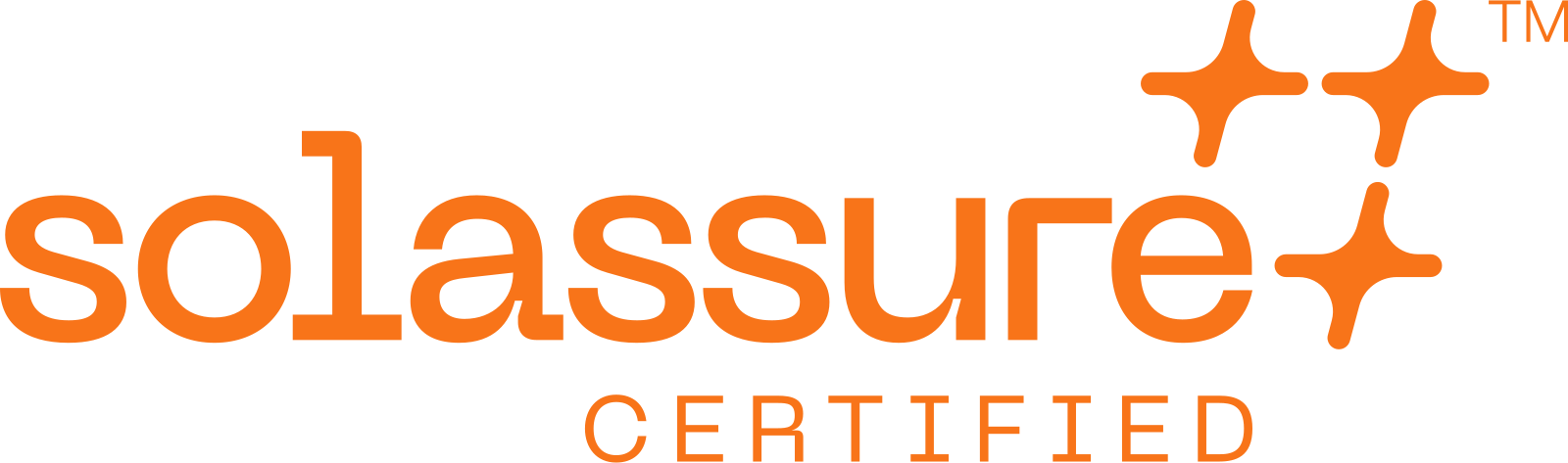 Solassure Certified